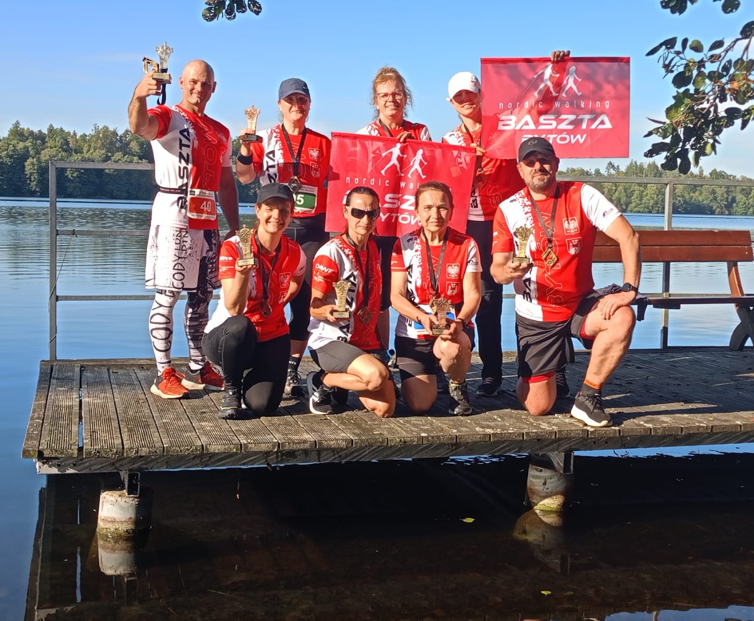 RÓŻA WIATRÓW Jeziora Mausz – udany start