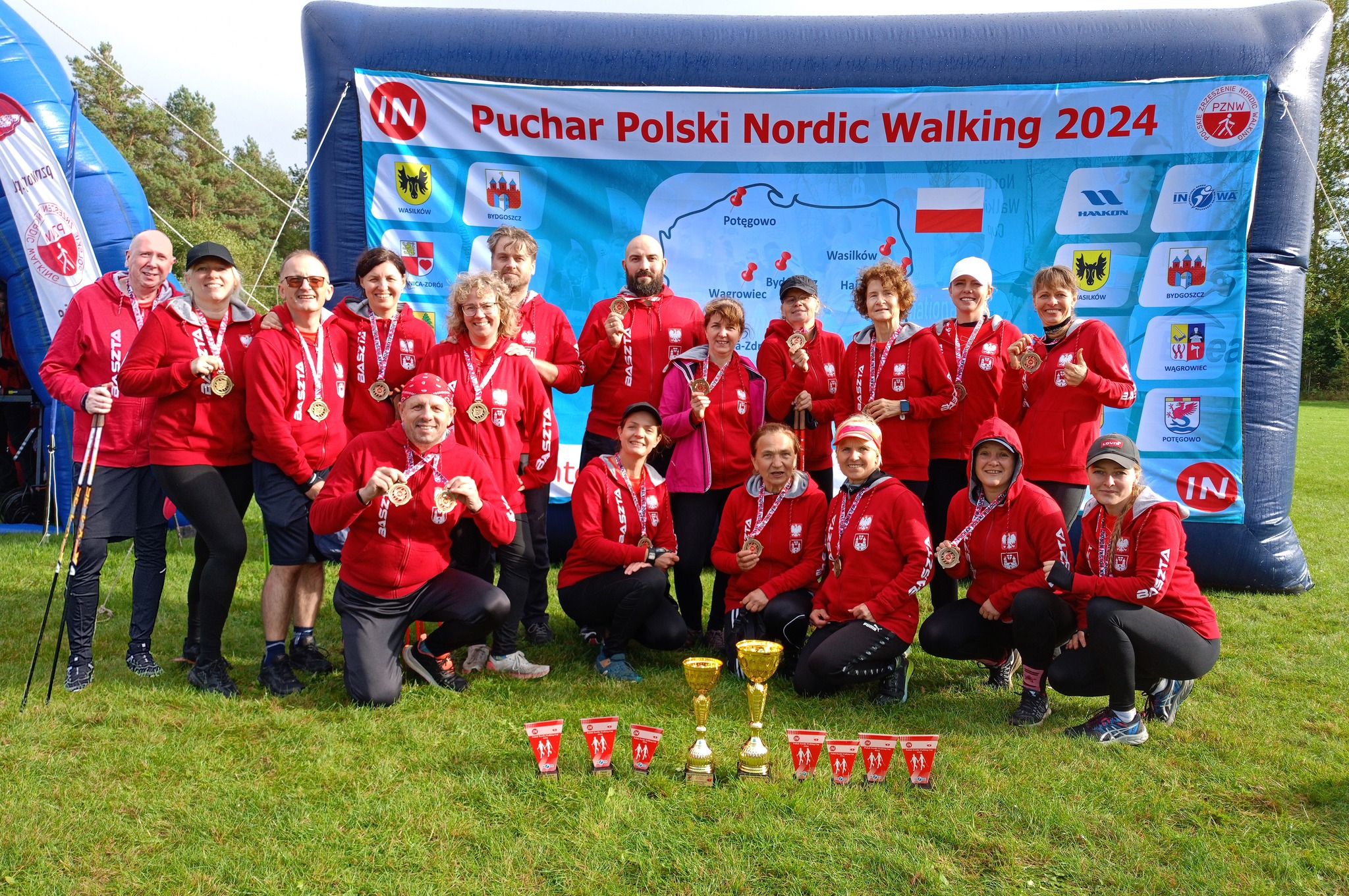 PUCHAR POLSKI: Worek pucharów z Potęgowa