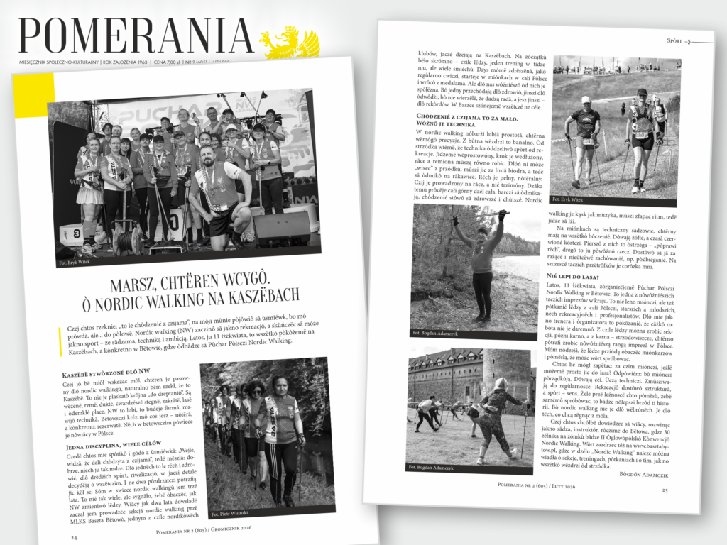 Ò nordic walking na Kaszëbach